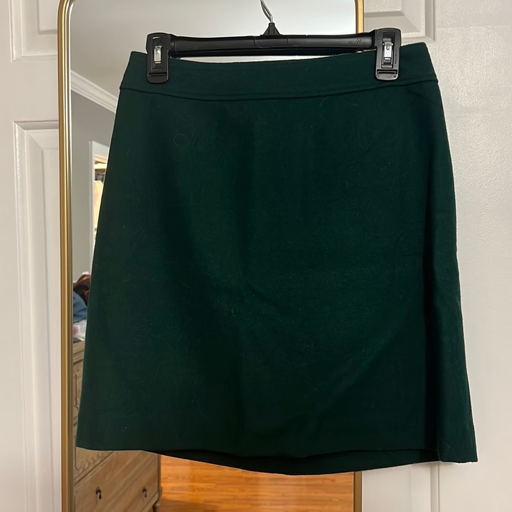 Wool Blend Mini Skirt perfect for the holidays!